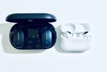 【徹底実機比較】Bose QuietComfort Earbuds　VS　Apple AirPods Pro