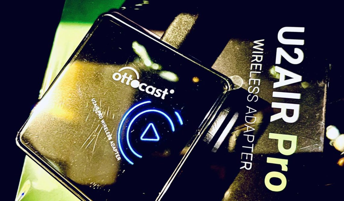 【進化】OTTOCAST U2-AIR Pro 実機レビュー！CarPlayをワイヤレス化できる優れモノ！