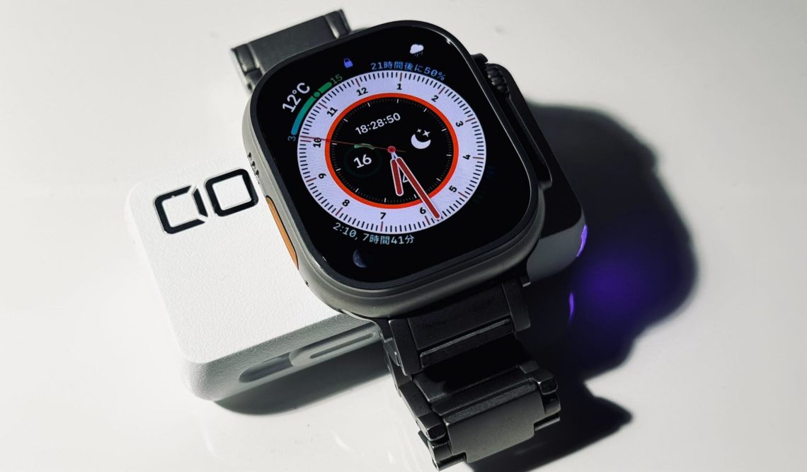 【実機レビュー】CIO SMARTCOBY DUAL！Apple Watchを高速充電できるモバイルバッテリー！